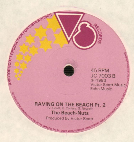 Raving On The Beach-Vista Sounds-7" Vinyl-M/M