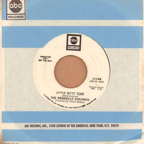 The Nashville Children-Little Bitty Tear-abc-7" Vinyl