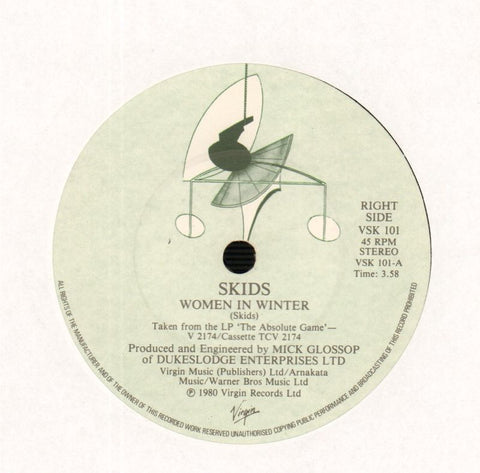 Women In Winter-Virgin-7" Vinyl P/S-VG-/VG+