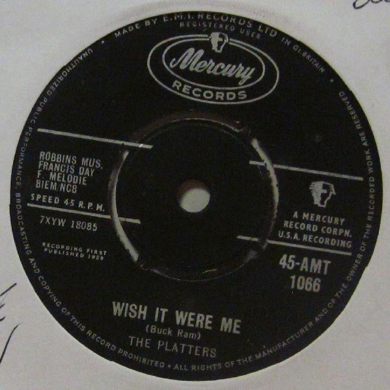 The Platters-Wish It Were Me-Mercury-7" Vinyl