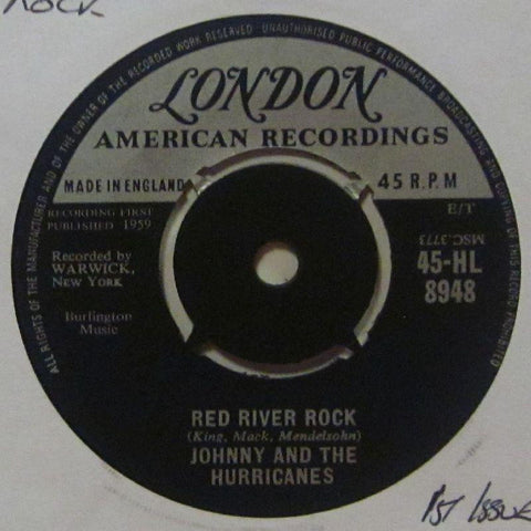 Johnny And The Hurricanes-Red River Rock-London-7" Vinyl