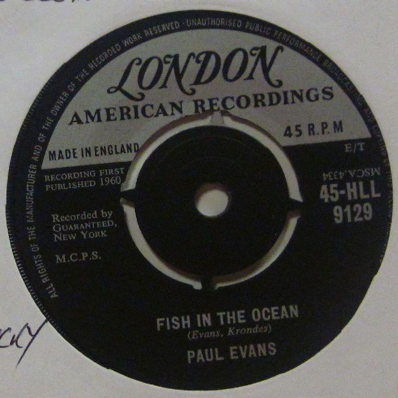 Paul Evans-Fish In The Ocean-London-7" Vinyl