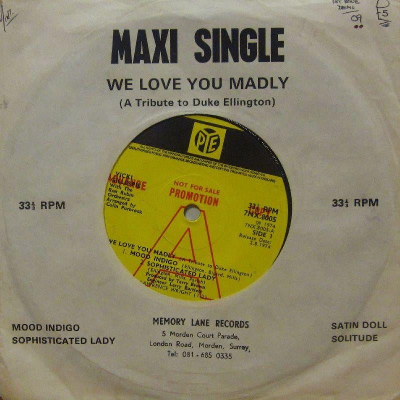 Vicki Gillespie-We Love You Madly-Pye-7" Vinyl