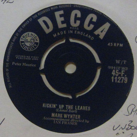 Mark Wynter-Kickin' Up The Leaves-Decca-7" Vinyl