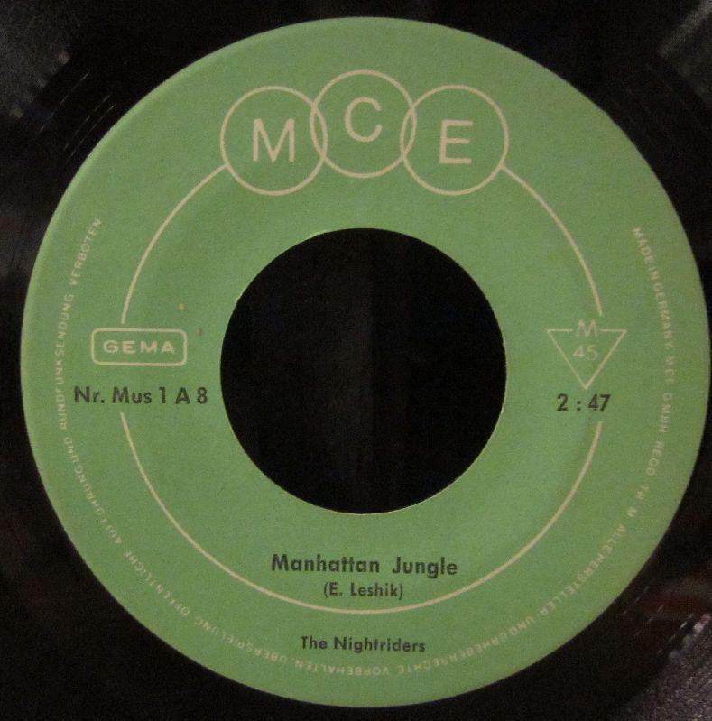 The Nightriders-Manhattan Jungle-MCE-7" Vinyl