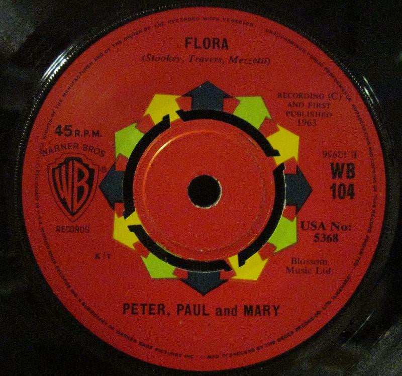 Peter, Paul & Mary-Flora-Warner Bros-7" Vinyl