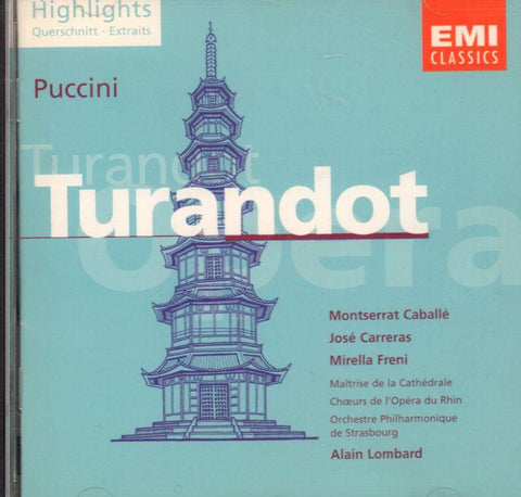 Puccini-Turandot (Highlights)-CD Album