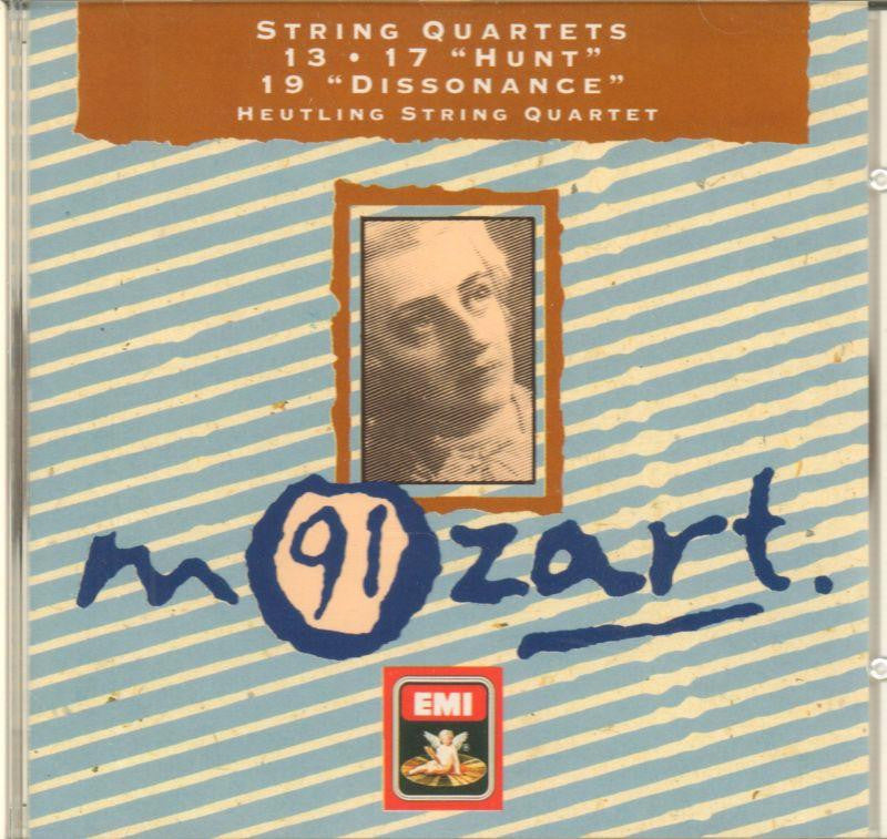 Mozart-Quartets 13 & 17-CD Album