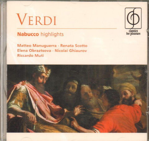 Verdi-Nabucco (Muti, Philharmonia Orch., Ambrosian Opera Chorus)-CD Album