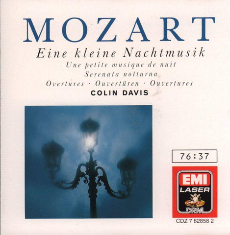 Mozart-Serenade In G Major-EMI-CD Album