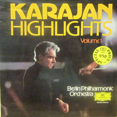 Karajan-Highlights Volume 1-Deutsche Grammophon-Vinyl LP Gatefold