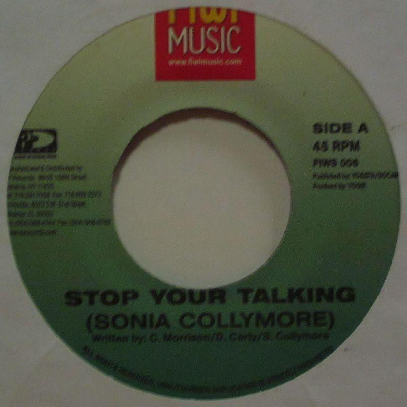 Sonia Collymore-Stop Your Talking-Fiwi-7" Vinyl