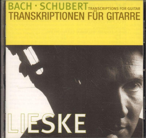 Bach-Guitar Transcriptions (Lieske)-CD Album