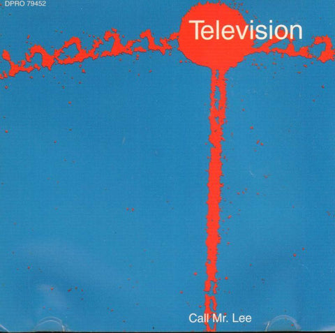 Television-Call Mr. Lee-CD Single