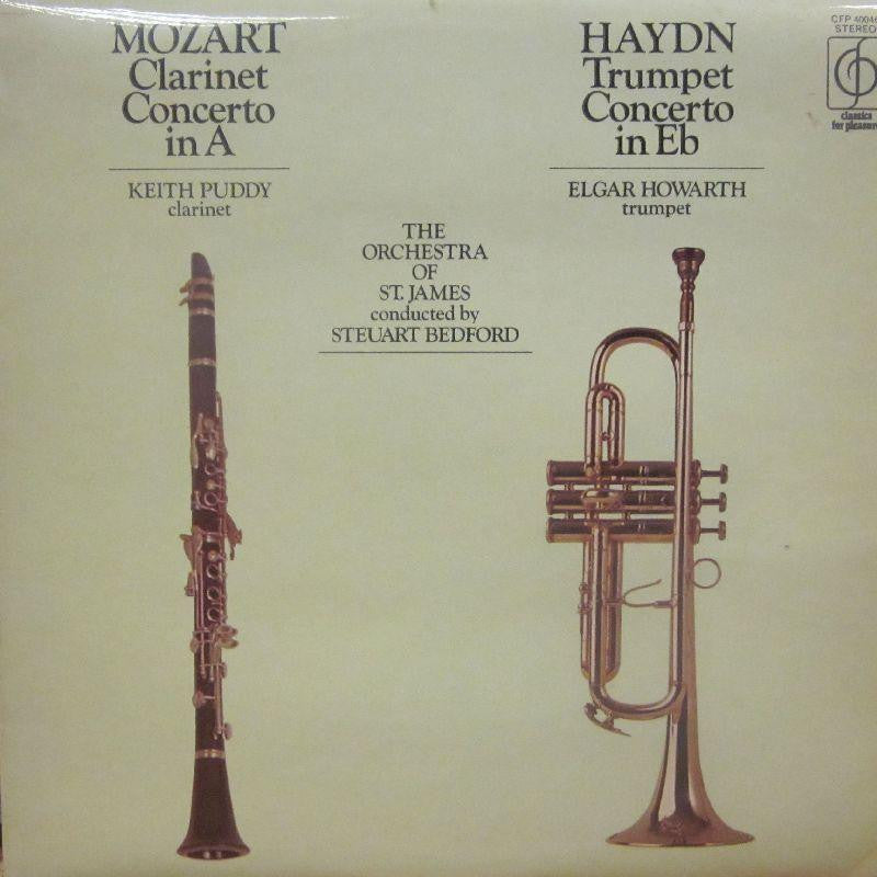 Mozart/Haydn-Clarinet/Trumpet Concerto-Classics For Pleasure-Vinyl LP