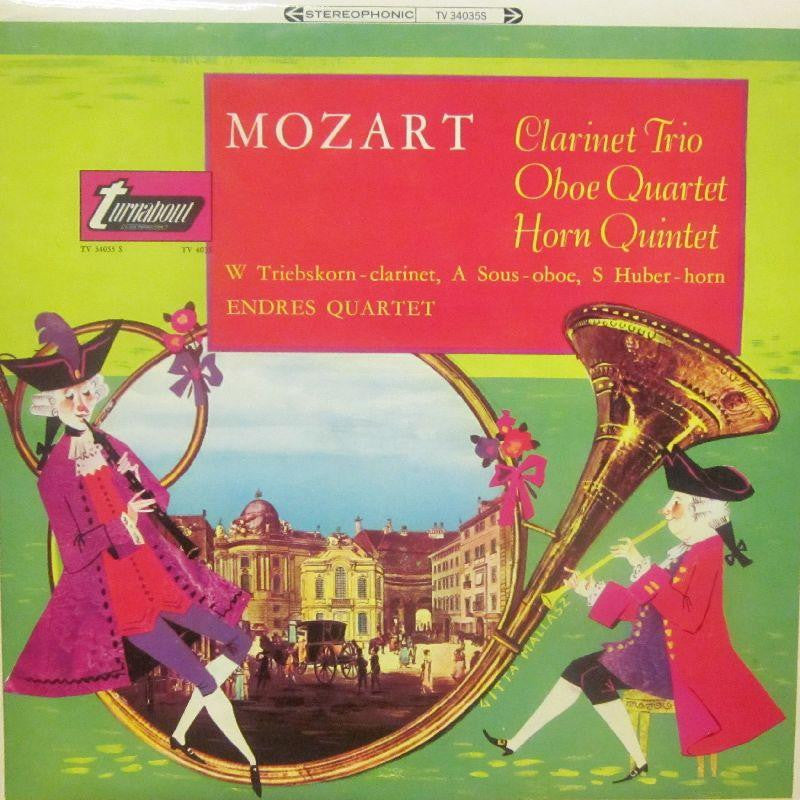 Mozart-Clarinet Trio/Oboe Quartet-Turnabout-Vinyl LP