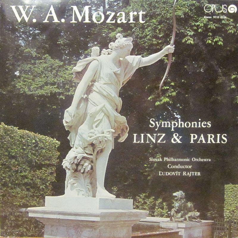 Mozart-Symphonies Linz & Paris-Opus-Vinyl LP