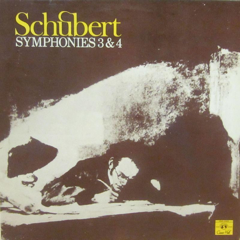 Schubert-Symphonies 3 & 4-Concert Hall-Vinyl LP