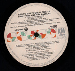 Here's The World For Ya-A&M-Vinyl LP-Ex-/Ex-