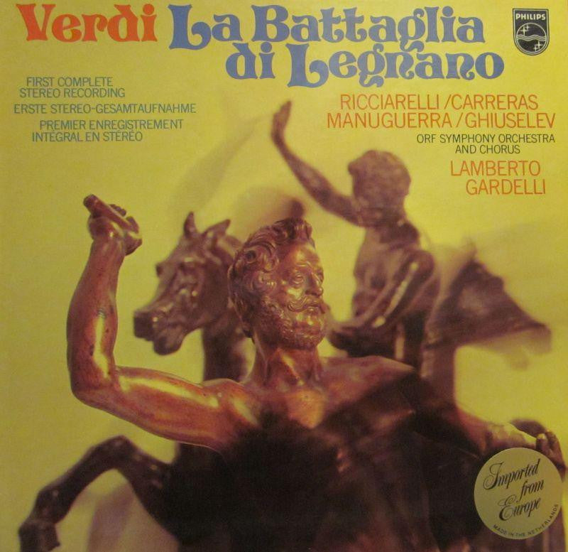 Verdi-La Battaglia Di Legnano-Philips-2x12" Vinyl LP