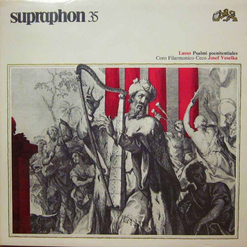 Lasso-Psalmi Poenitentiales-Supraphon-2x12" Vinyl LP