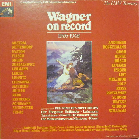 Wagner-On Record 1926-1942-HMV-7x12" Vinyl LP Box Set