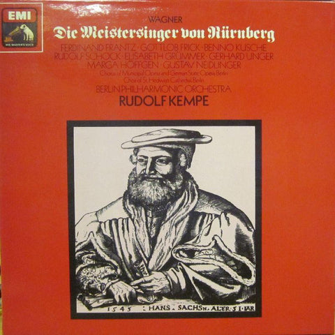 Wagner-Die Weistersinger Von Rurnberg-HMV-5x12" Vinyl LP Box Set