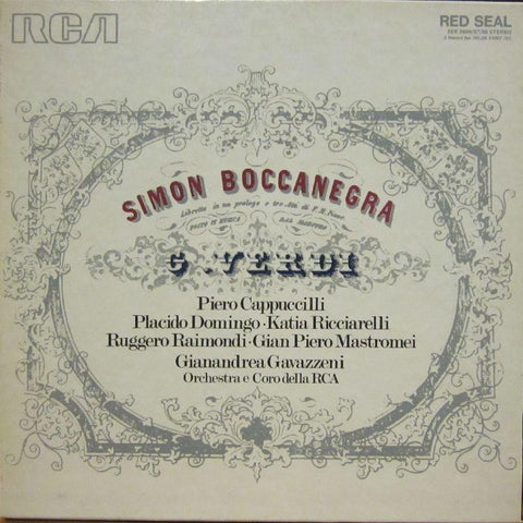 Verdi-Simon Boccanerga-RCA-3x12" Vinyl LP Box Set