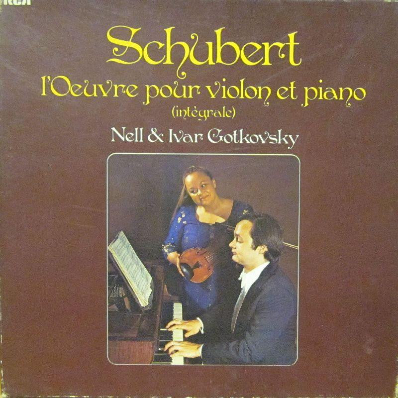 Schubert-L'Oeuvre Pour Violon Et Piano-RCA-3x12" Vinyl LP Box Set