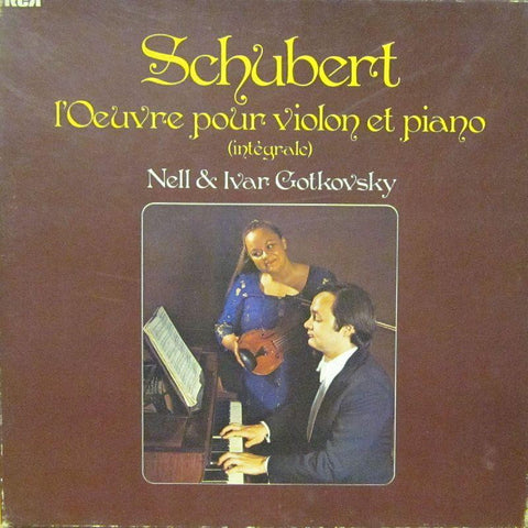 Schubert-L'Oeuvre Pour Violon Et Piano-RCA-3x12" Vinyl LP Box Set