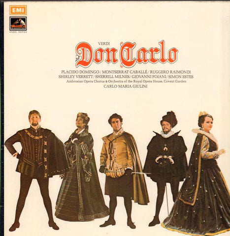 Verdi-Don Carlo-HMV-4x12" Vinyl LP Box Set