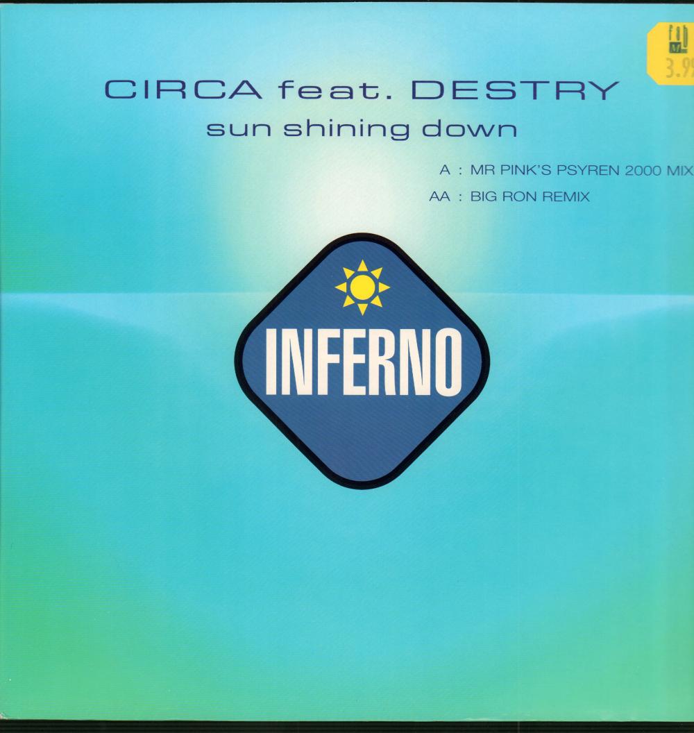 Sun Shining Down-Inferno-12" Vinyl