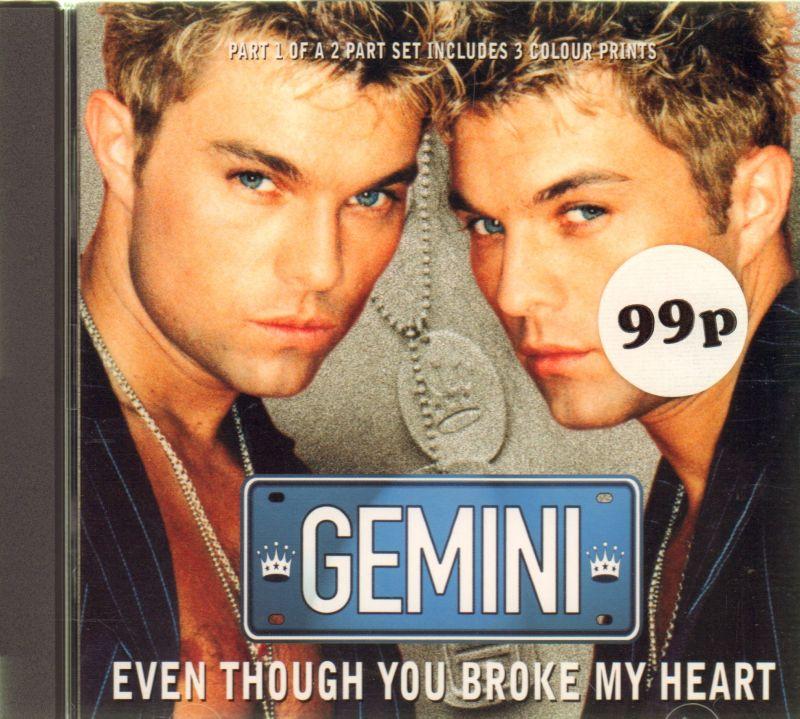 Even Though You Broke My Heart CD1-CD Single