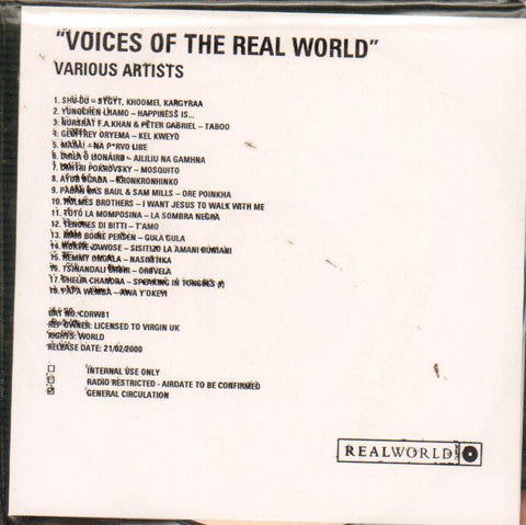 Voices Of The Real World-CD Album