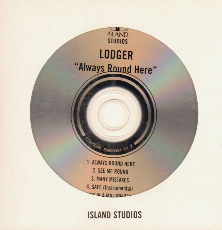 Always Round Here-Island-CD Single