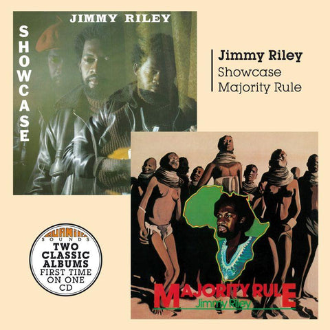 Jimmy Riley-Showcase / Majority Rule-Burning Sounds-CD Album