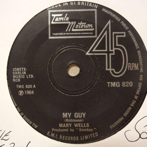 Mary Wells-My Guy-Tamla Motown-7" Vinyl