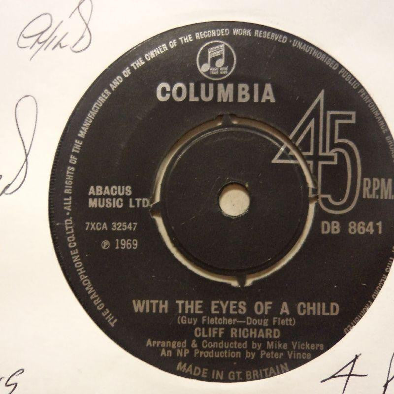 Cliff Richard-With The Eyes Of A Child/ So Long-Columbia-7" Vinyl