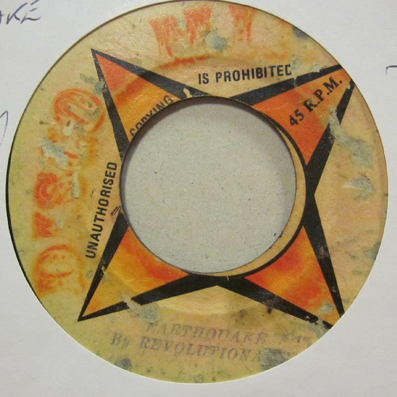 Revolutionaries-Earthquake-Disco Mix-7" Vinyl