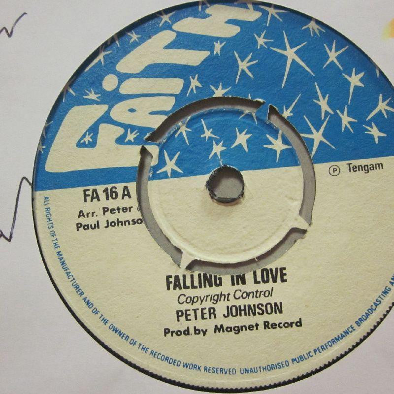 Peter Johnson-Falling In Love-Faith-7" Vinyl