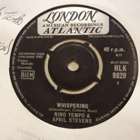 Nino Tempo & April Stevens-Whispering/ Tweedlee Dee-London-7" Vinyl