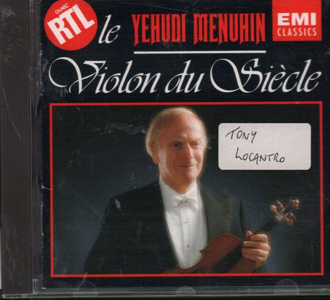 Menuhin-Le Violon Du Siecle-CD Album