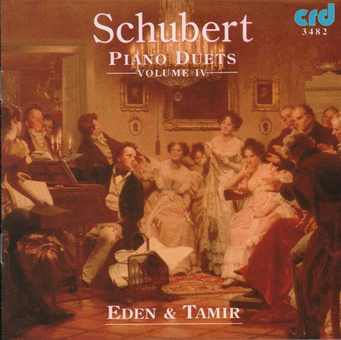 Schubert-Piano Duets Volume IV Eden & Tamir-CRD-CD Album