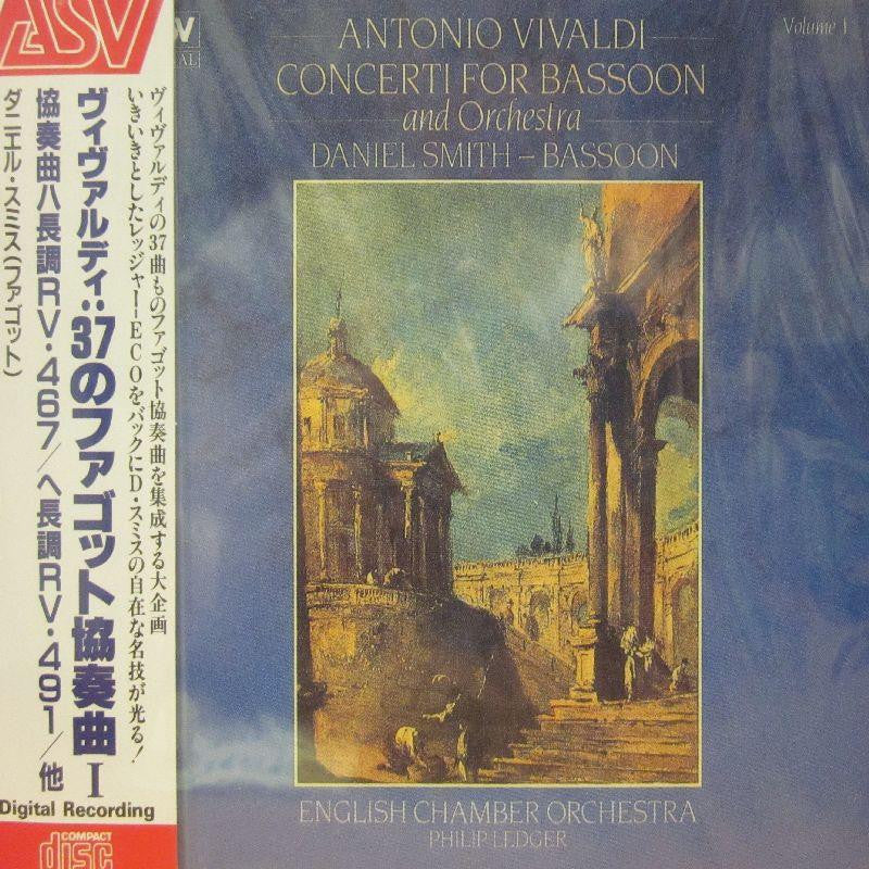 Vivaldi-Concerti For Bassoon Vol.1-ASV-CD Album