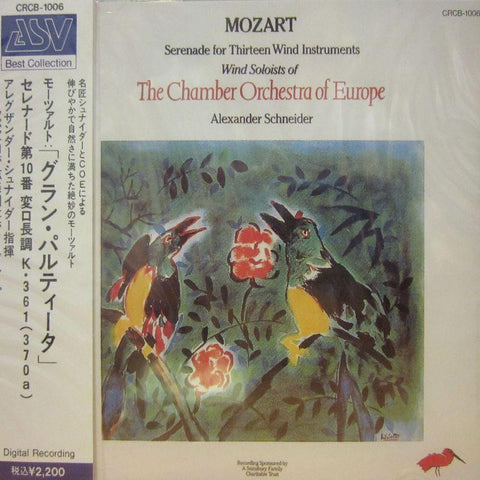 Mozart-Serenade For Thirteen Wind Instuments-ASV-CD Album