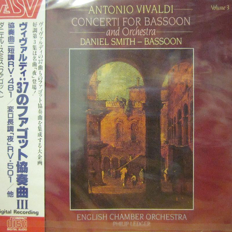 Vivaldi-Concerti For Bassoon Vol.3-ASV-CD Album