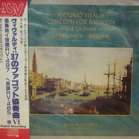 Vivaldi-Concerti For Bassoon Vol.6-ASV-CD Album