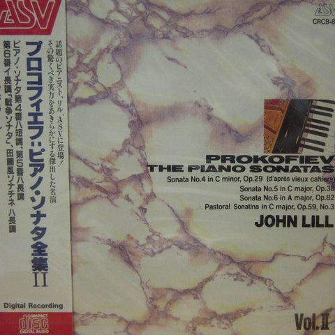 Prokofiev-The Piano Sonatas Vol II-ASV-CD Album