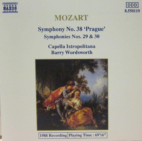 Mozart-Symphony No 38 Prague-Naxos-CD Album