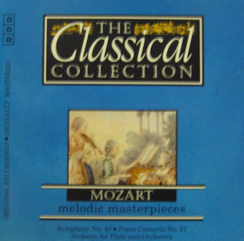 Mozart-Melodic Masterpieces-Classical Collection-CD Album